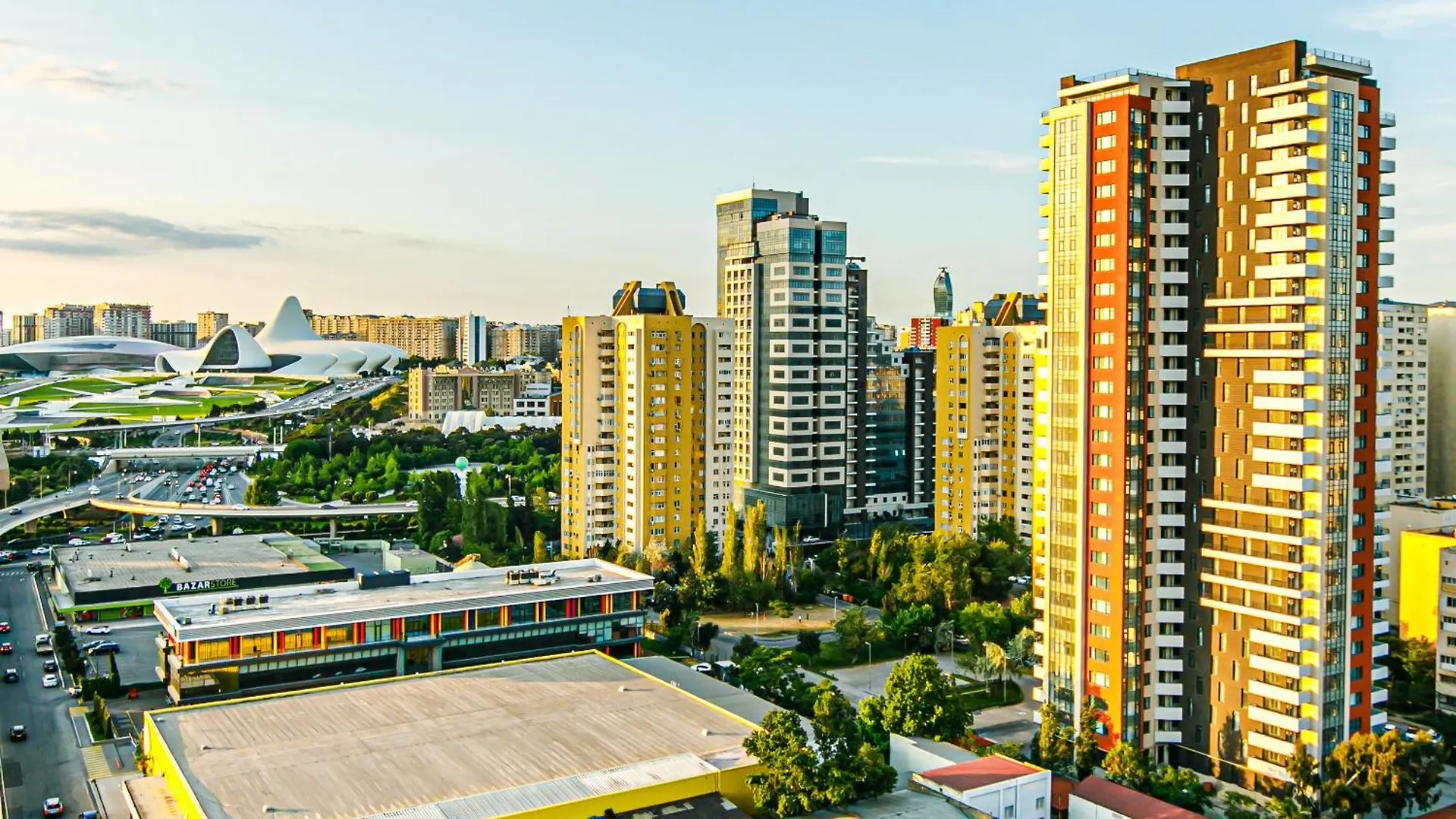 Luxury Apartments On Centre Baky